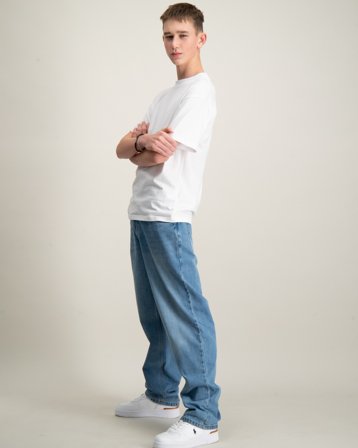 RYVLS Baggy Denim Bleu Jeans Garçon - Kids Brand Store