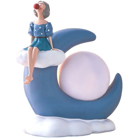 Kuplatyttö Yövalo Pohjoismaiset Joulukoristeet Sisustuskoriste Tytön Makuuhuone Syntymäpäivä Työpöydän Koristelu C