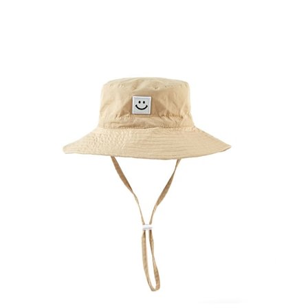 Baby Solhatt Smile Face UPF 50+ Småbarnshatt för Pojkar Flickor