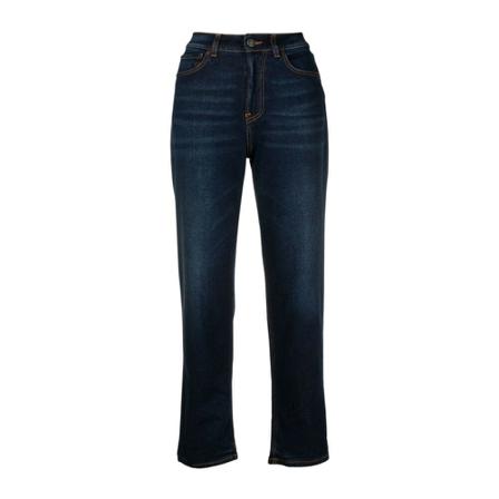 Haikure, Straight Jeans Blauw, Dames, Maat:W30