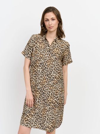 BRANDTEX - Kjole - Leopard Print