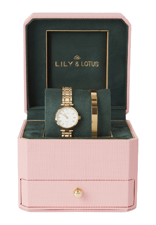 Lily & Lotus Klocka i rostfritt stål WS8331 Klockor Dam Guld ONESIZE