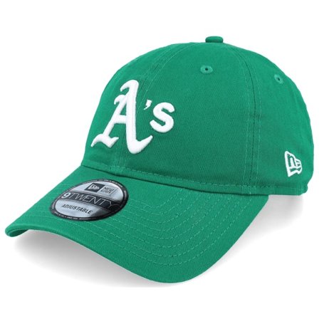 New Era - Verde unconstructed Gorra - Oakland Athletics MLB Core Classic 9TWENTY Rep Dark Green Dad Cap @ Hatstore