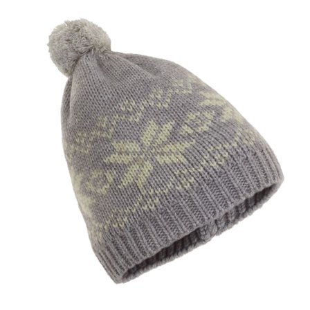 Gridarmor Snøkrystall Beanie Wool Mix Unisex Unisex beanies Grey OneSize