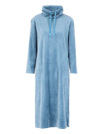 Damella of Sweden Cozy Dress - Blue - L