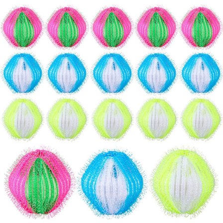 30 stk. Vaskemaskine Plys Filter Vaskemiddelkugle Hår Fangst