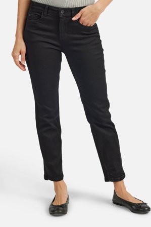 JENSEN - Jane 7/8 Jeans - Sort - Curvy Fit - Smalle Ben