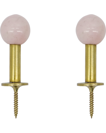 House Doctor Ball Knagg Rosa 2stk