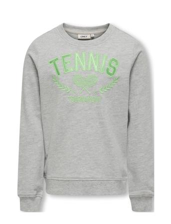 Kogvilla L/S O-Neck Box Ub Swt Grey Kids Only