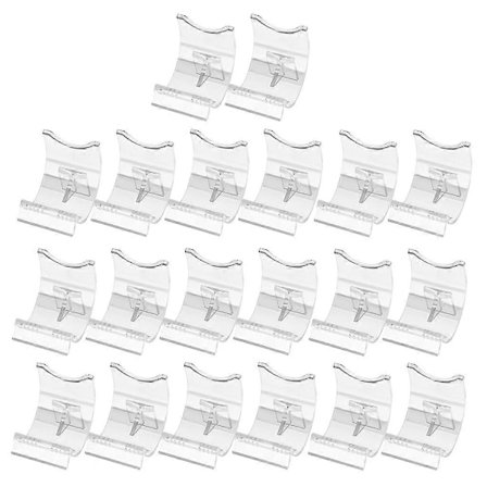 20-pack Akryl Displayställ Klar Hållare Stödfäste för Tändare/ Smycken / Klocka - 5 X 5 X 4CM