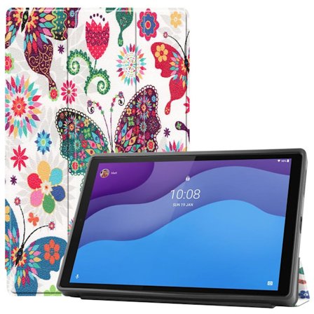 Tri-fold Fodral till Lenovo Tab M10 HD Gen 2 - Butterfly