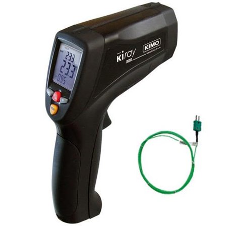 Kimo Kiray 300 IR-termometer, Mätinstrument