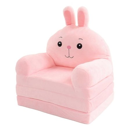 Tecknad Hopfällbar Barnsoffa Säng Fåtölj för Vardagsrum Sovrum