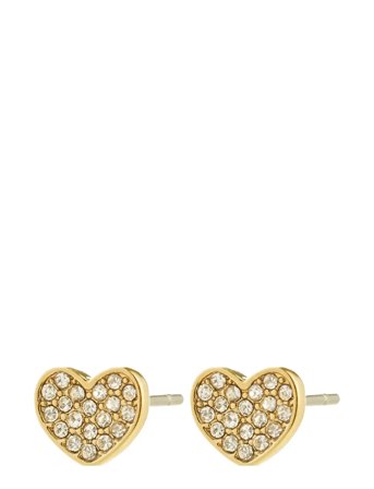 Emmett Earrings Gold-Plated Gold Pilgrim