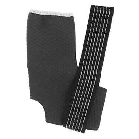 Justerbar kompressionsankelstöd - Andningsbar fotledsstöd för stukad fotled, plantar fasciit