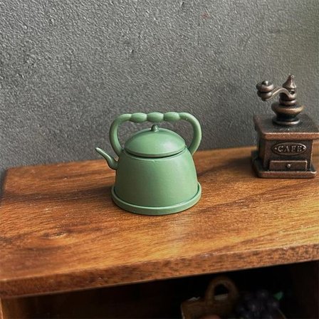 Vedenkeitin malli Miniatyyri Pot Toy VIHREÄ