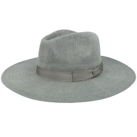 Brixton - Grå sunhat Hat - Lyons Knit Packable Elm Sun Hat @ Hatstore