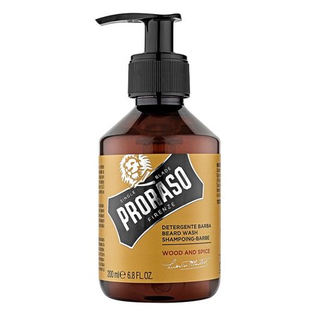 Proraso Skægshampoo, Wood & Spice, 200 ml., Hår, Skægpleje, Skægshampoo