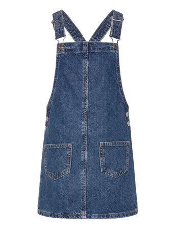 Mango | Short Denim Pinafore | 9