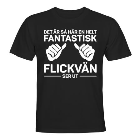 Fantastic Girlfriend - T-PAITA - UNISEX Svart - M