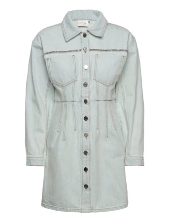 Caliagz Dress Blue Gestuz