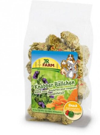 Jr Farm Gnageballer Lusern og Gulrot - 150g