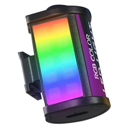 RGB Mini LED Lys 400-750nM Kamera Fill Light til Kamera Linse Fotografering Vlog Live Streaming med