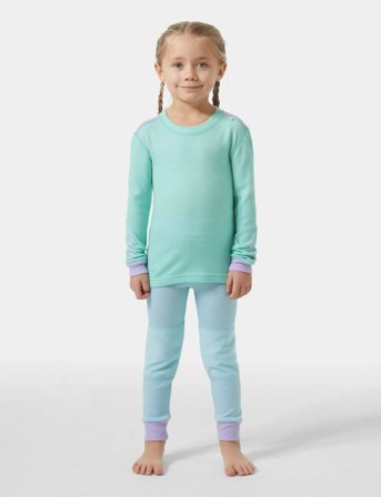 Helly Hansen K Lifa Merino Set - Green - 92