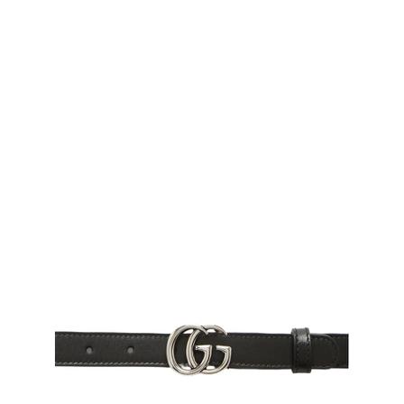 Gucci, Belts Zwart, Dames, Maat:70 CM,leer