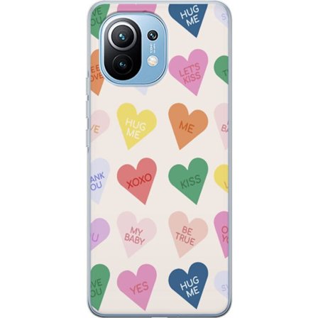 Kompatibelt Mobilskal till Xiaomi Xiaomi Mi 11 CandyHearts