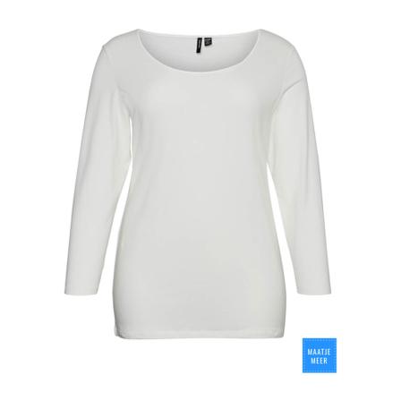 Vero Moda Long Sleeve Tops , Wit , Dames , Maat: M