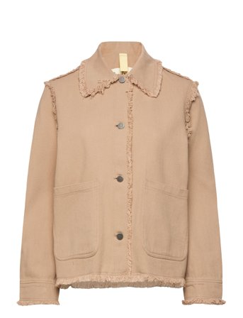 Brixtol Textiles | Sissel Distressed Light Taupe | XS