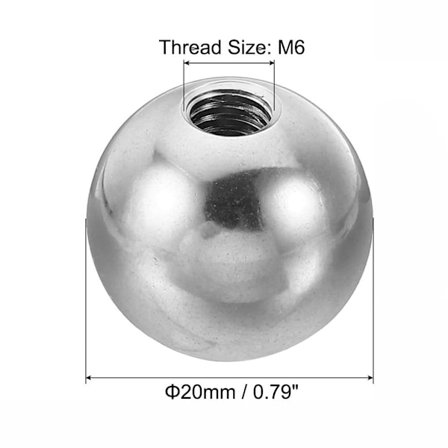 4st M4/M6 Kulmuttrar Knopp Blindhål Cover CAP