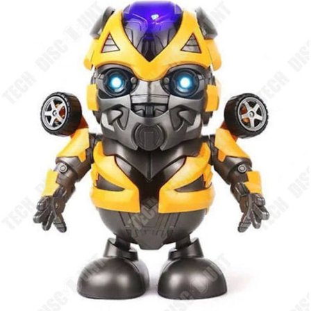 Robotleksak - LUNAVO - Dansare - Gul Färg - Batteridrift - För Barn