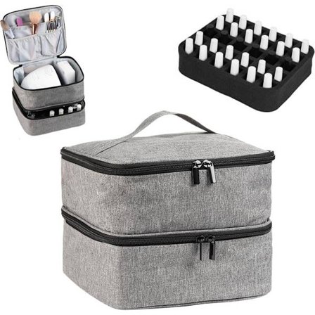 Neglelak Organizer Taske - Negle Taske - Negle Stylist Taske - Neglelak Bæretaske