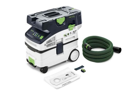Festool CLEANTEC CTMC MIDI I-Basic Grovdammsugare utan batteri och laddare, M-klass, Städ- & rengöringsmaskiner