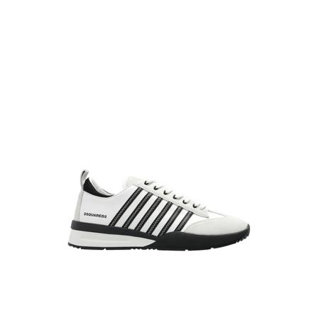 Dsquared2 Original Legend sneakers , Wit , Heren , Maat: 41 1/2 EU