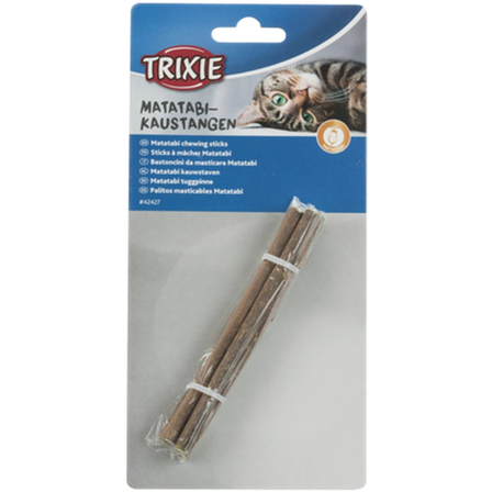 Trixie - Matatabi tyggepinner brun 10 g - Katt - Katteleker & viftepinner - Tyggeleker - ZOO.no