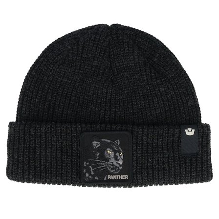 Goorin - Preto cuff Beanie - The Panther Beanie Knit Void Black Cuff @ Hatstore