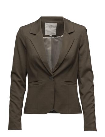 Carmen Blazer Blazers Single Breasted Blazers Grøn Minus