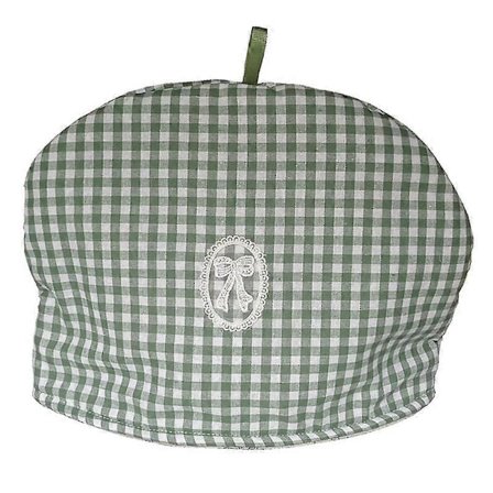Tea Cozy Vintage Bekvämt Tyg Blommönstrad Tekanna Värmare