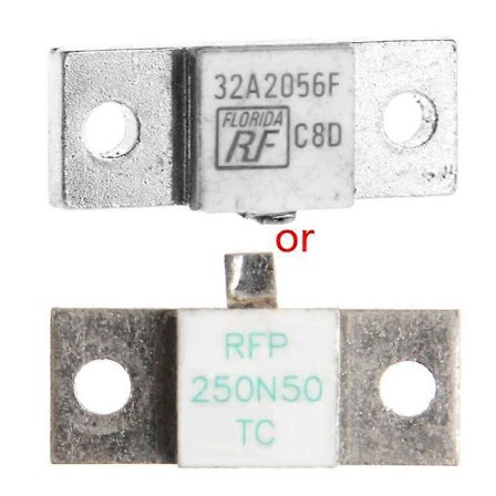 Kuormitusvastus RFP 250-50 250W 50 Ohm 250N50 TC RF-vastukset