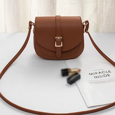 Fashionabel skuldertaske, one shoulder diagonal dametaske