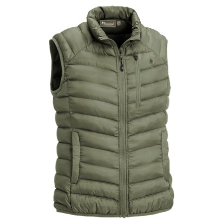 Pinewood Women's Abisko Insulation Vest Women lined vests Green M