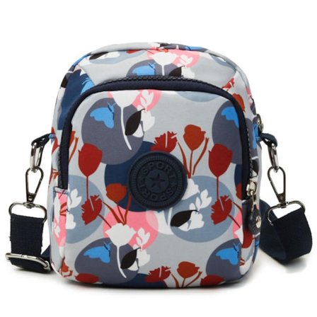 Naisten printed Crossbody-laukku Matkapuhelinlaukku 1 1