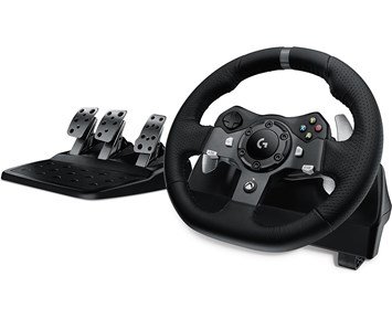 Logitech G920 Driving Force Racing Wheel (PC/Xbox One) - Fyndvara - Robust racingratt med pedaler för Xbox One och PC