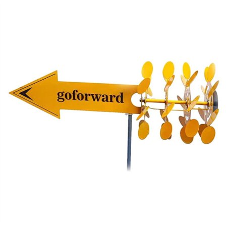 Vindturbiner for hage og hage, vindmølle i metall til hagedekorasjon, gaveideer til hagen, utendørsdekor