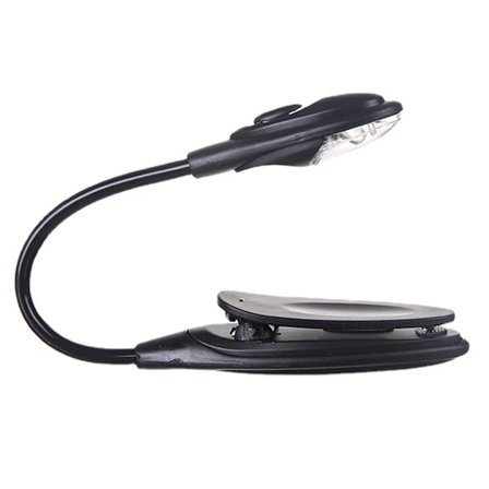 LED-klämma läslampa Klämlampa med LED-ström boklampa