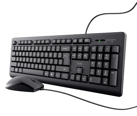 Trust TKM-250 USB KEYBOARD AND MOUSE SET QWERTZ PERP
