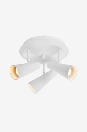 Markslöjd - Kattovalaisin CREST 3L Pyöreä - Valkoinen - Riippuvalaisimet - - Homeroom